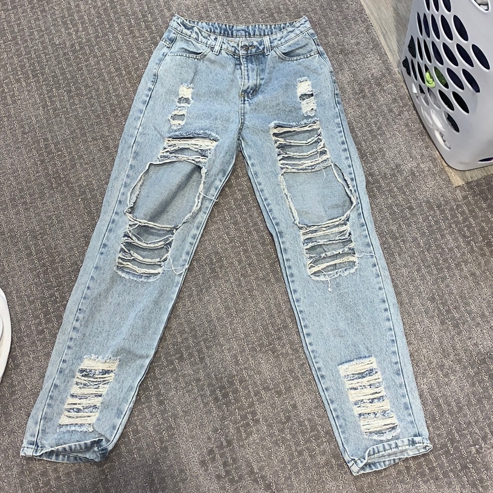 ripped jeans